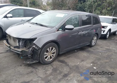 2016 Honda Odyssey Se из США, поврежденный, VIN 5FNRL5H38GB029915